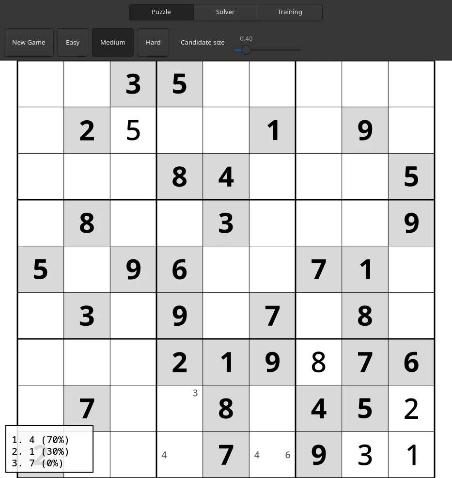 PaperSudoku screenshot